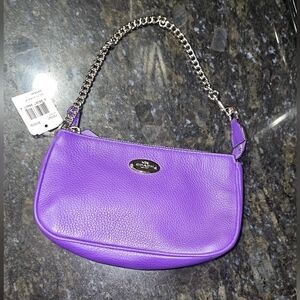 Nwt coach large wristlet